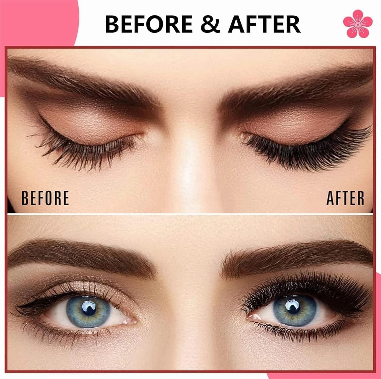 Elara Craft Magnetic Eyelashes, Elaracraft Magnetic Eyelashes, Elaracraft Magnetic Eyelashes With Applicator, Elara Craft Magnetic Lashes, Magnetic Eyelashes With Applicator (Natural Fuller)