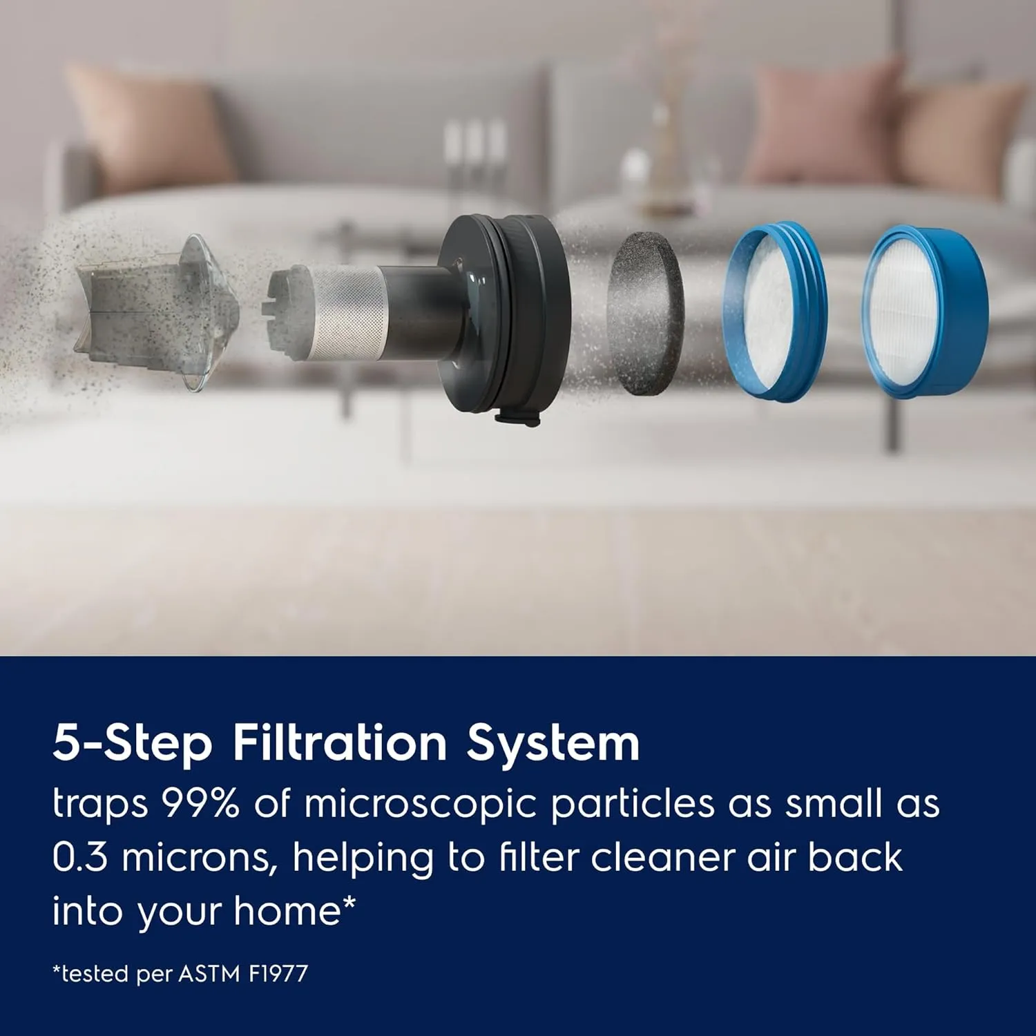Electrolux Ultimate700 Cordless Stick Vacuum with PowerPro Bristle Nozzle and High Suction Power, 50-Minute Run Time, 4 Power Modes, Granite Gray