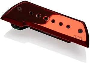EMG ACS BAJO Red Chrome Acoustic Guitar Sound Hole Pickup