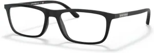 Emporio Armani EA4160 Rectangle Eyeglasses for Men   TWO FREE Magnetic Sun Lenses   BUNDLE With Designer iWear Eyewear Kit