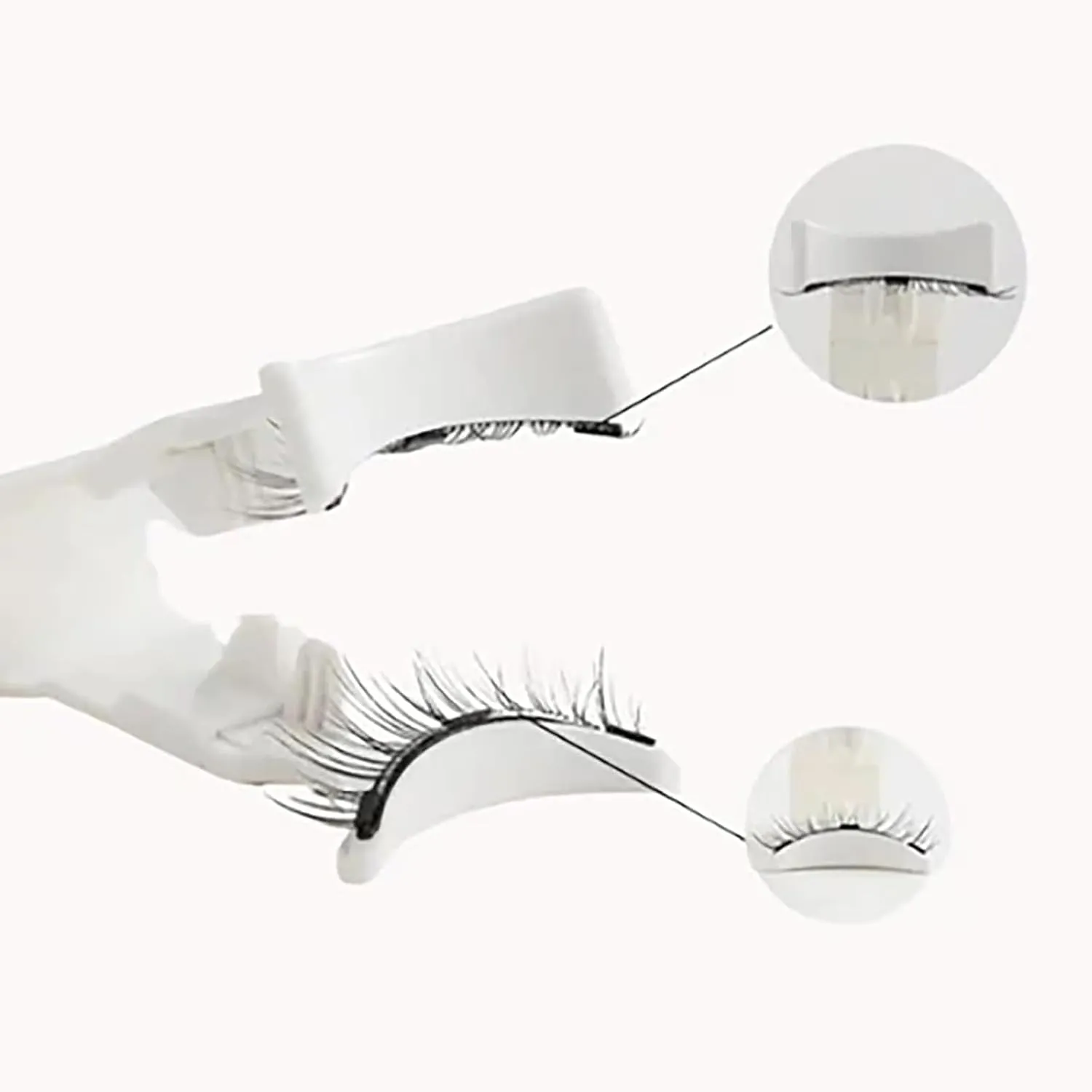 Ez Bella Lashes, Aerliss EzBella Magnetic Lashes with Applicator, Natural Look Magnetic Eyelashes, No Glue or Liner Needed False Eyelashes, Reusable Magnetic Eyelashes (Color : Simple)