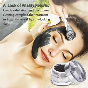 Facial Mask Magnetic Kit, Moisturizing Magnetic Peel Off Face Mask, Anti-Aging Skincare Mineral-Rich Natural Dead Sea Mud Mask Deep Pore Cleaning, for Men and Women(50ml)