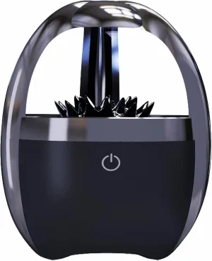 Ferrofluid Speaker Sound Visualizer - Dancing Ferrofluid Display Ferro Fluid, Small Transparent Bluetooth Magnetic Fluid Speaker Birthday Gifts for Men (Black)