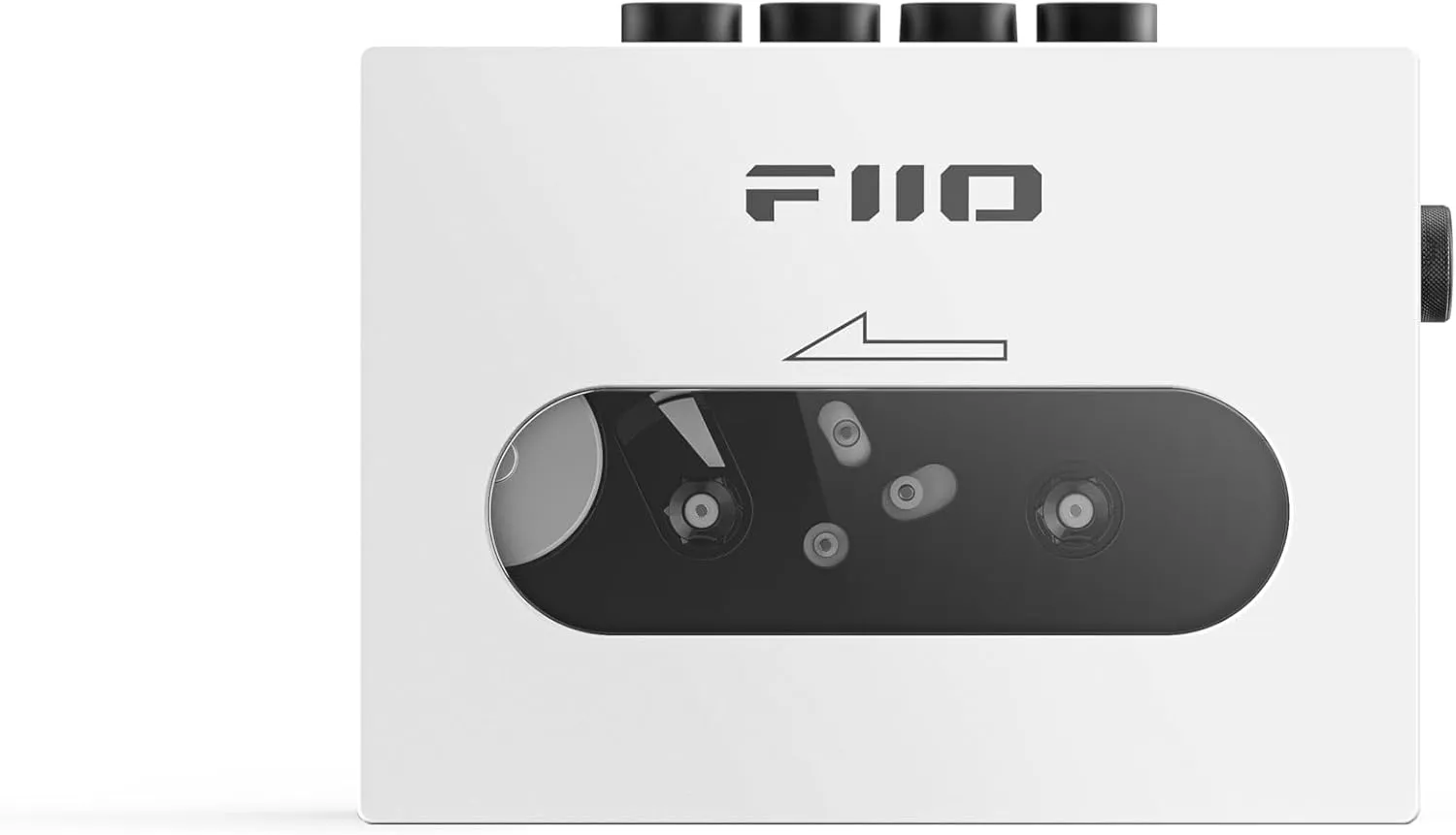 FiiO CP13 Portable Cassette Tape Player with 3.5mm Earphone Jack, Ultra-Low Wow&Flutter, Powered by Type-C or Lithium Battery (White and Black)