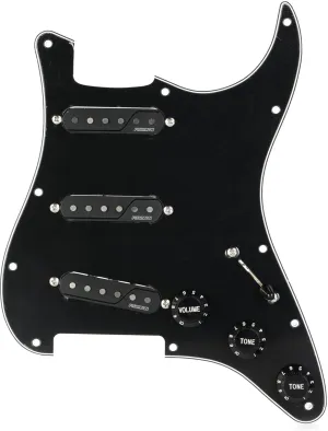 Fishman Fluence Stratocaster Loaded Pickguard - Black