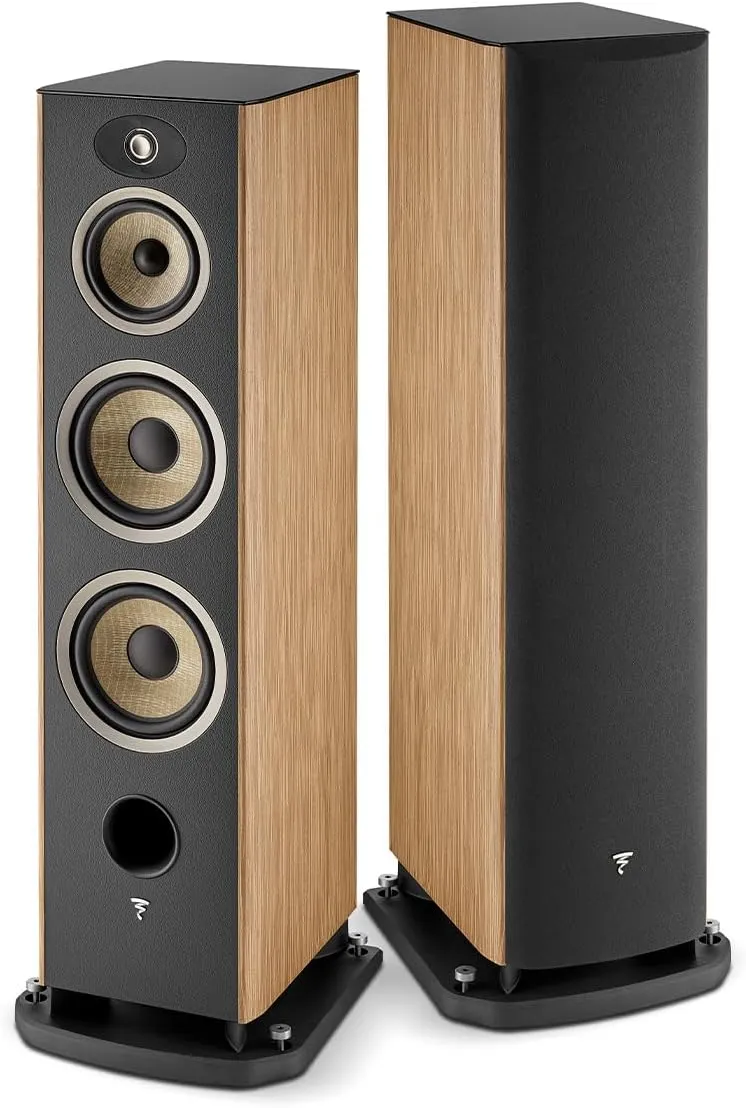 Focal Aria Evo X No. 4 Floorstanding Loudspeaker - Pair (Prime Walnut)