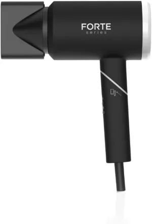 Forte Pro Hair Dryer for Men, Magnetic Nozzle Attachment, 110-125V, Black