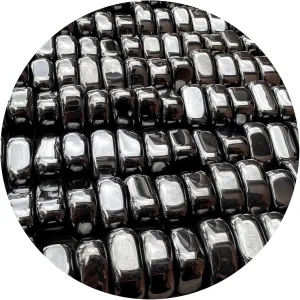GAF TREASURES Wholesale Magnetic Hematite Tumbled Stones, Polished Natural Magnetic Hematite Gemstone, Magnetic Hematite Polished Rocks (Magnetic Hematite, 3 Pound)