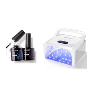 Gellen Gel Top and Base Coat & UV Led Lamp