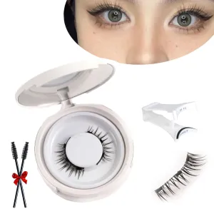 Giani Magnetic Eyelashes with Applicator,Co Magnetic Eyelashes, Magnetic Eye Lashes, False Eye Lashes (Natural Style-A)
