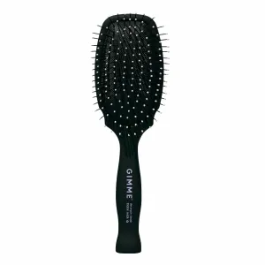Gimme Beauty - Thick Hair Brush - Damage-Free Detangling Hair Brush with Anti-Static & Heat Resistant Nylon Bristles - Paddle Brush for Curly   Thick Hair