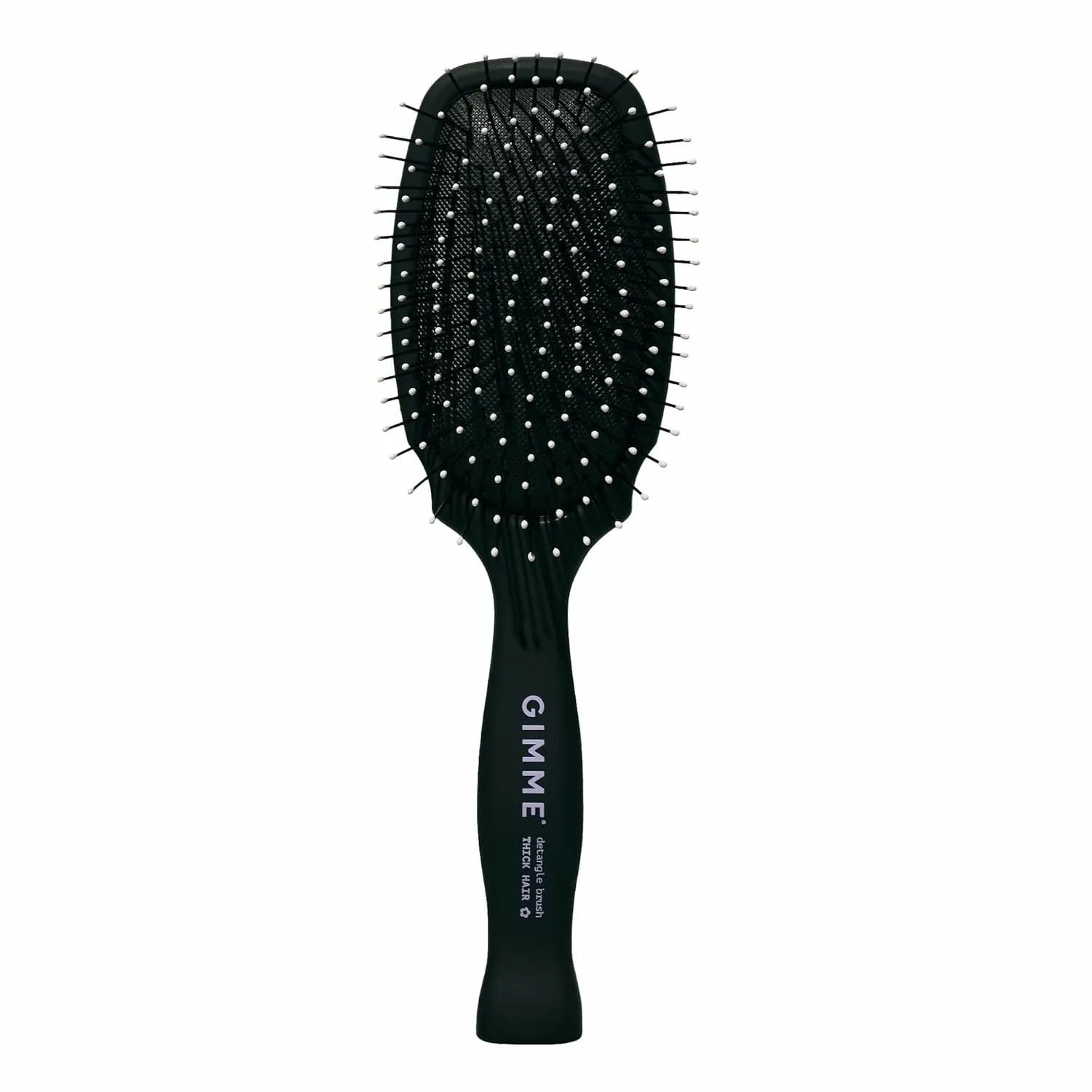 Gimme Beauty - Thick Hair Brush - Damage-Free Detangling Hair Brush with Anti-Static & Heat Resistant Nylon Bristles - Paddle Brush for Curly   Thick Hair