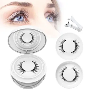 Ginani Magnetic Eyelashes with Applicator,Magnetic EyeLashes Natural Look, Gianni Magnet Lashes without Eyeliner,No Glue Needed Soft Lashes for Women(Camellia Devil)