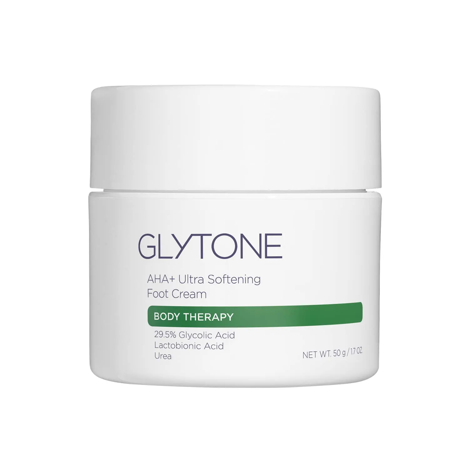 GLYTONE AHA  Foot Cream for Dry Cracked Heels & Feet | Exfoliate, Hydrate & Retexturize Dry, Rough Foot with Exfoliating 29.5% Glycolic Acid, Moisturizing Lactobionic Acid & Urea - 1.7 Oz