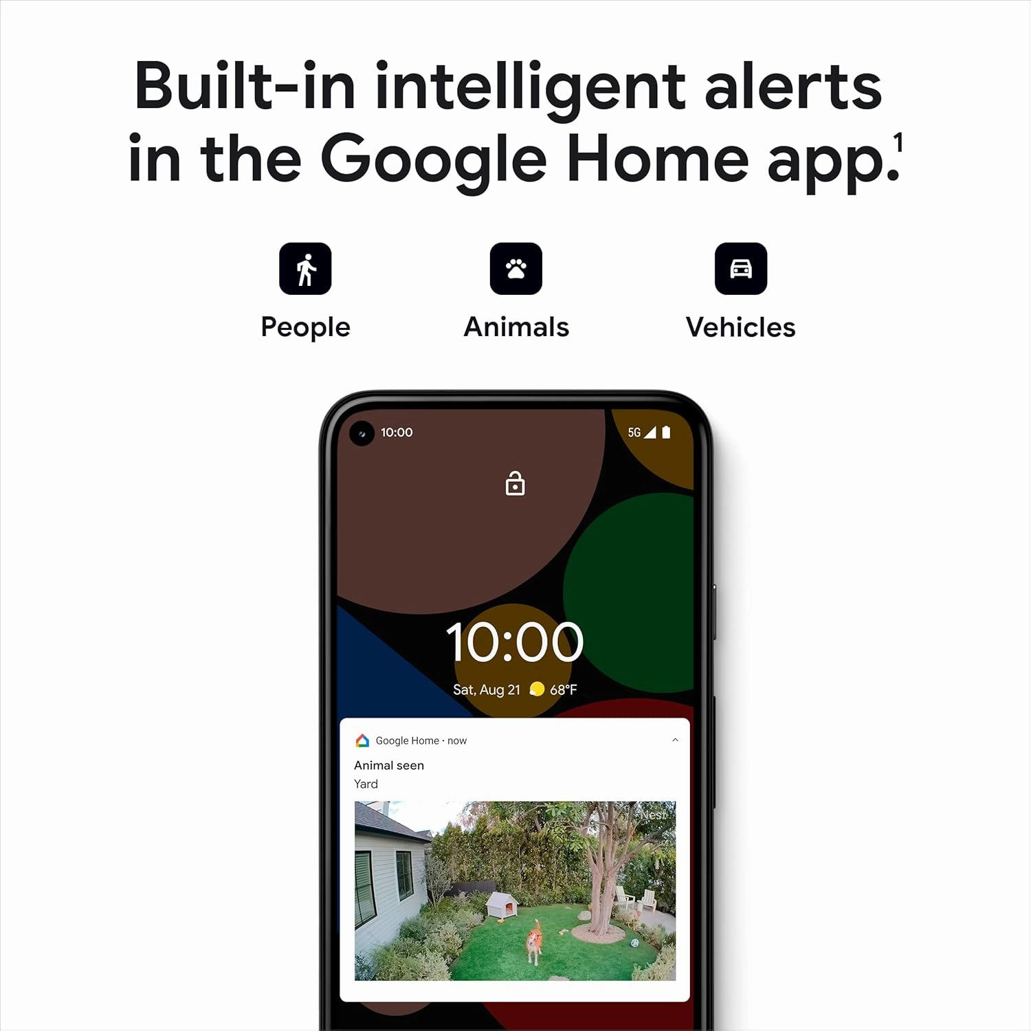 Google Nest Cam Outdoor or Indoor, Battery 2nd Generation - Snow (Renewed)