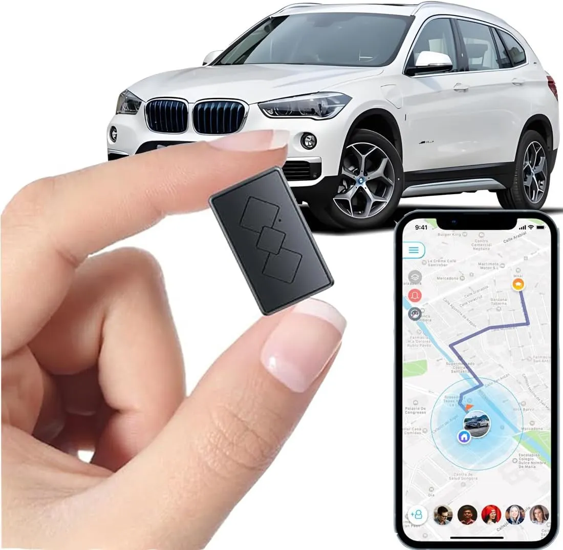 GPS Tracker for Vehicles - Tracker Device for Vehicles Real-Time GPS Tracker, Full USA Coverage, Hidden Car Locator Tracking Device for Vehicles, Kids, Elderly,No Subscription Required/No Monthly Fee