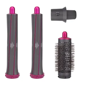 Hair Curling Iron Barrel Attachments: Long Hair Curling Barrels Styler with Adaptor for Dyson Airwrap Hair Dryer, Styler Iron Attachment Parts Hair Tool