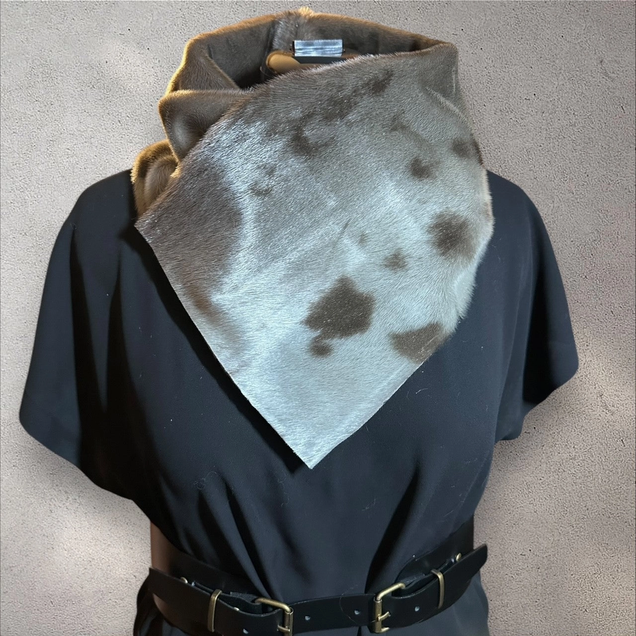 Harp Seal Fur Scarf (Natural)