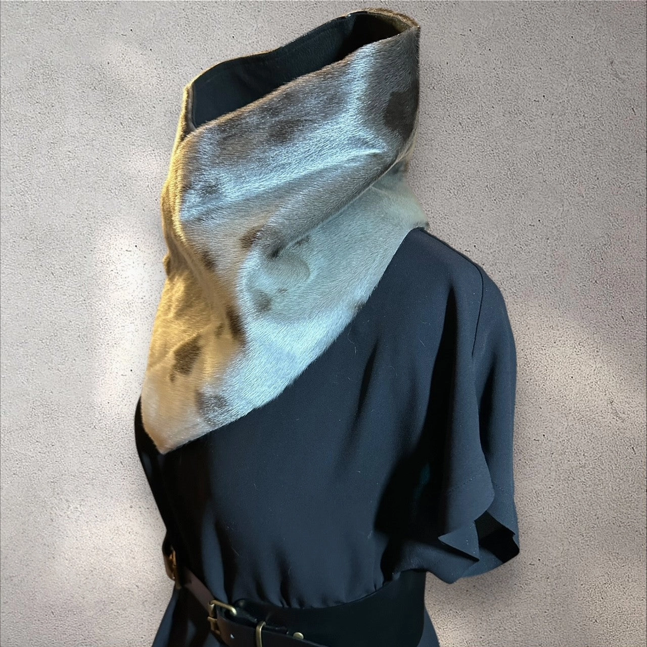 Harp Seal Fur Scarf (Natural)
