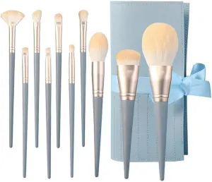HBJWOV Makeup brush10 pieces powder blusher brush complete set beginner brush powder brush eye shadow brush