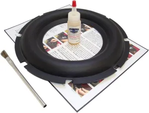 Heavy Duty Rubber Surround Repair Kit - 1 Subwoofer Kit - 10 Inch Compatible with Rockford Fosgate RFR3110 Power HX2, HiFonics