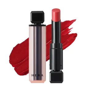 HERA Sensual Powder Matte Lipstick #355 UP TO ME | Comfort and Soft Velvet Finish for Daily Use, Long-lasting, Hydrating & Moisturing, Korean Makeup, 0.11 oz. (3g)