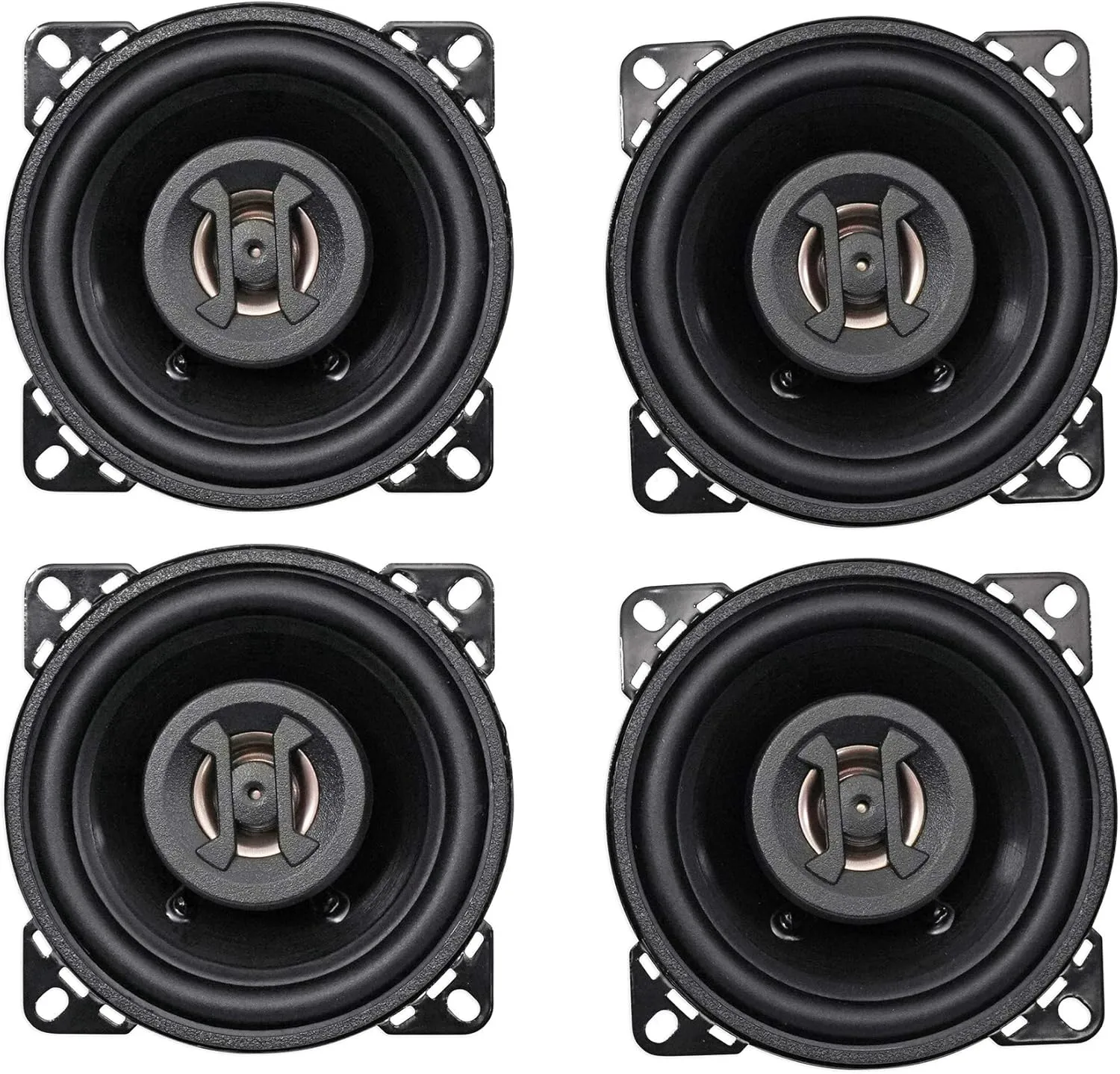 Hifonics (4) ZS4CX 4" 700 Watt Coaxial Car Audio Speakers