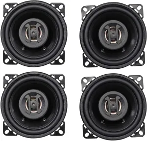 Hifonics (4) ZS4CX 4" 700 Watt Coaxial Car Audio Speakers