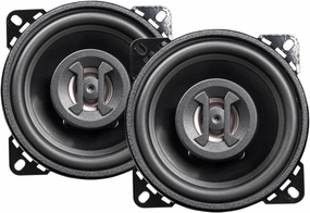 Hifonics ZS4CX Zeus 4" 2-Way Coaxial Car Speakers (Pair) | 1" Neo-Mylar Tweeter, Alpha-Cellulose Cones, Passive Crossover, Universal Fit