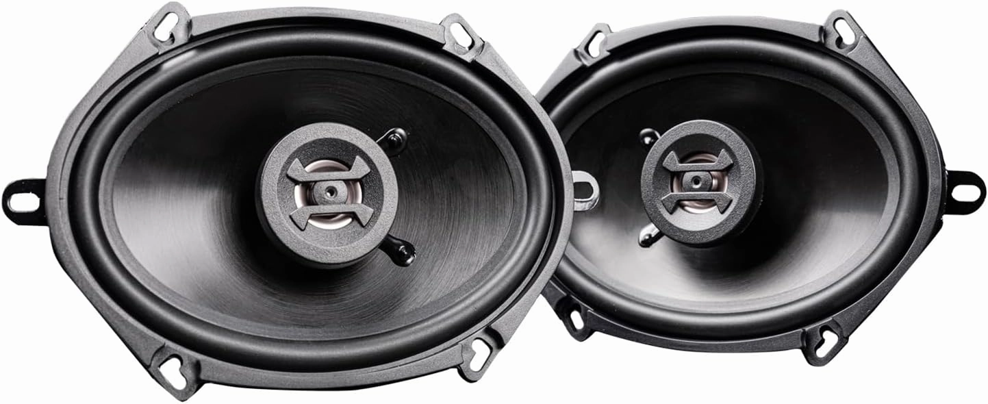 Hifonics ZS5768CX Zeus 5 x 7/6 x 8 Inch 2-Way Car Audio Coaxial Speaker System (Pair)