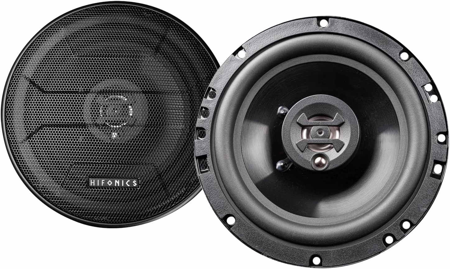 Hifonics ZS653 Zeus 6.5 Inch 3-Way Car Audio Coaxial Speaker System (Pair)