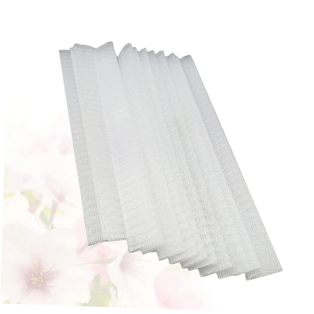 Housoutil 2sets Set Eye Makeup Brush Case Brush Mesh Cover Protector for Travel 100pcs*2