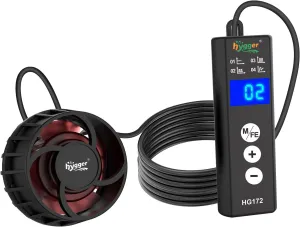 hygger Lite Wave Maker for 10-50 Gallons Aquarium Adjustable Circulation Pump with Magnetic Base Fish Tank DC Powerhead for Coral Reef and Freshwater Up to 792 GPH