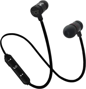 iJoy Bluetooth Wireless Sport Earbuds IPX4 Sweatproof Sport Headphones with Microphone, Noise Cancelling Earphones, Noise Cancelling Headset for Workout, Running, Gym