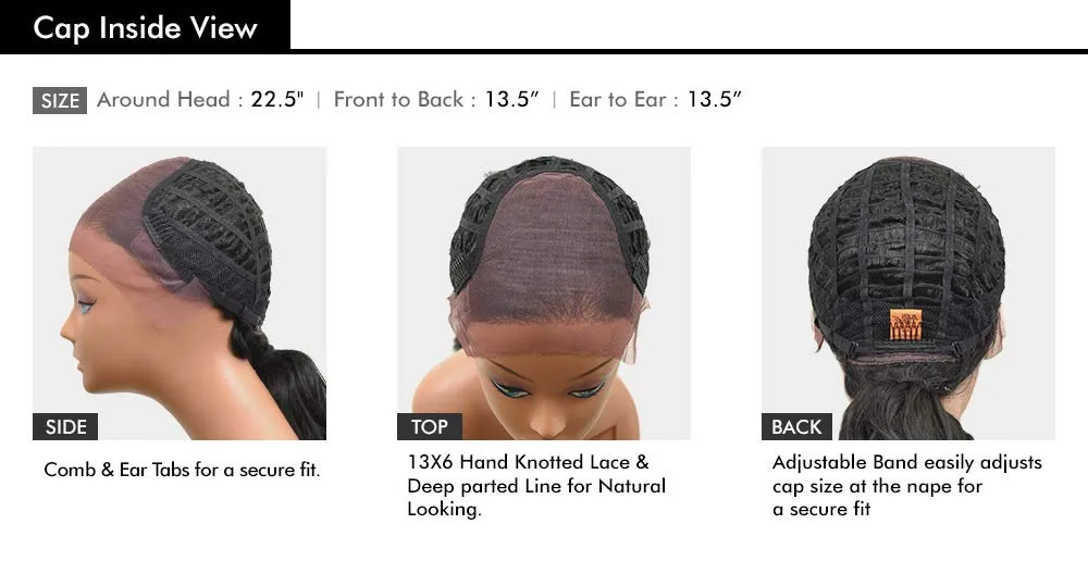 It's A Wig Synthetic Hair Lace Front Wig Frontal S Lace Divine (13x6 Hand Knotted) (613)