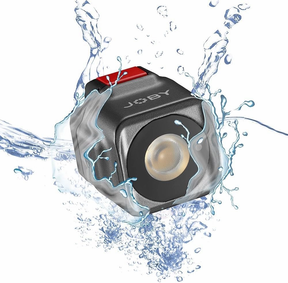 JOBY Beamo, Mini LED Light for Smartphone and Mirrorless Camera - Compact, Magnetic, Bluetooth, Waterproof, for Vlogging, Photo and Video Content Creation
