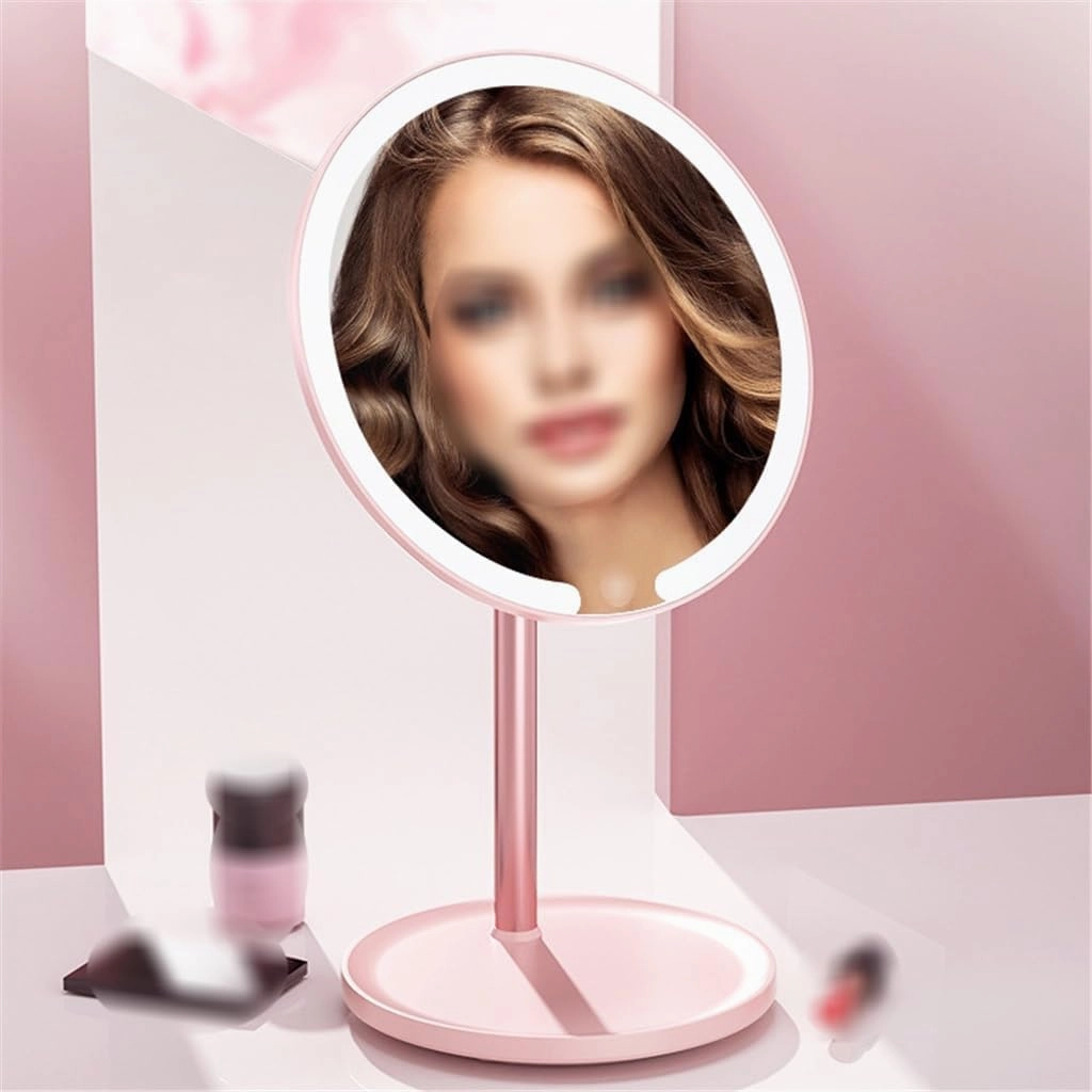 JSEIAJB LED Make-up with Magnetic Separation for Wall-Mounted Bathroom Mirrors Desktop LED Make-up