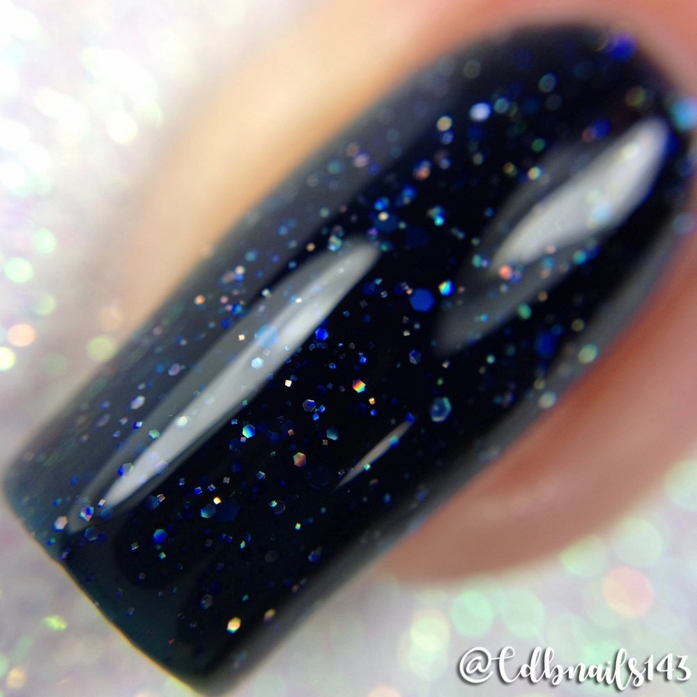 KBShimmer Carpe Denim Jelly Nail Polish - 0.5 oz Full Sized Bottle