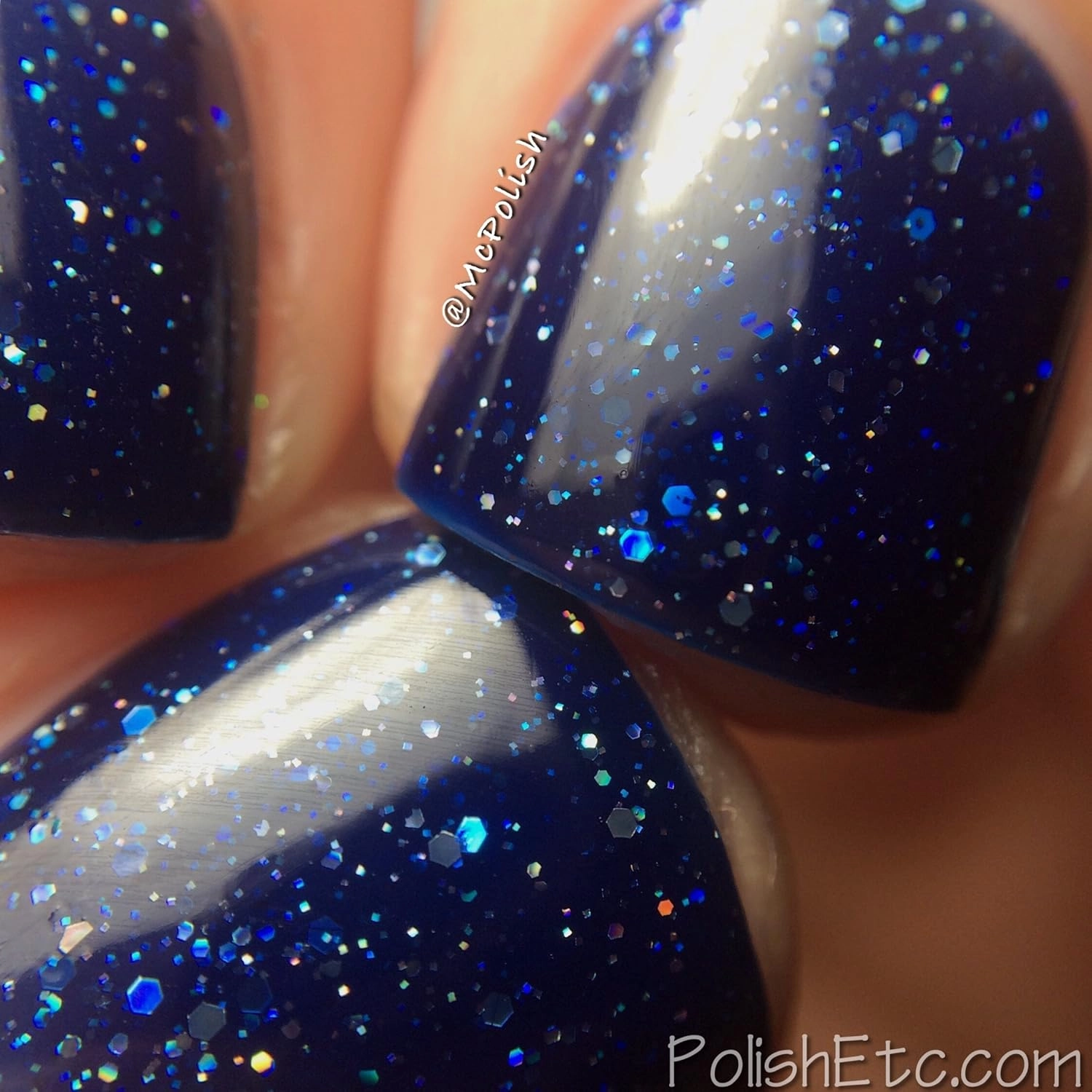 KBShimmer Carpe Denim Jelly Nail Polish - 0.5 oz Full Sized Bottle