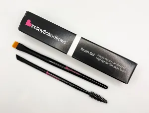 Kelley Baker Angled Spooly and Smudge Brush Set