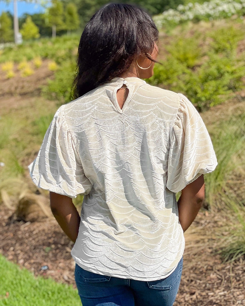 Kennedi Velvet Top