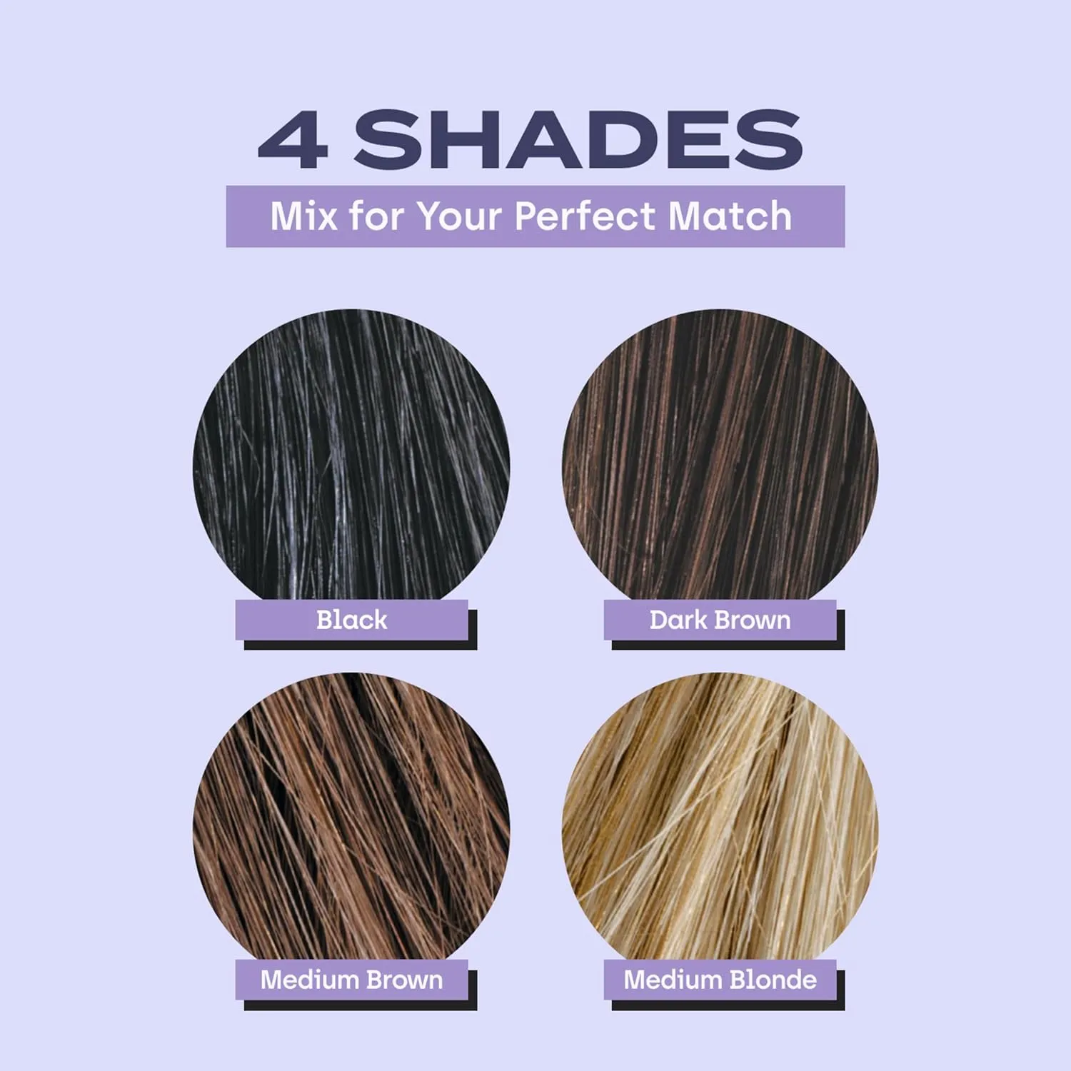 Keratin Hair Fiber Powder 12g - Hair Thickener for Women, Camoflauge Roots, Fills Hairline Gaps For Fuller Hair - Dark Brown