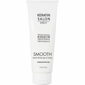 Keratin Hair Treatment, 4 oz | Frizz Control, Formaldehyde Free, Salon Quality, Smoothing Treatment, Long Lasting, Cream for All, Frizzy, Curly, Dry, Damaged Hair