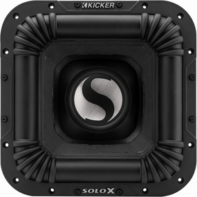 Kicker 49L7X121 - SoloX L7X 12-Inch (30cm), 3" Coil, Ferrite Competition Subwoofer, 1-Ohm