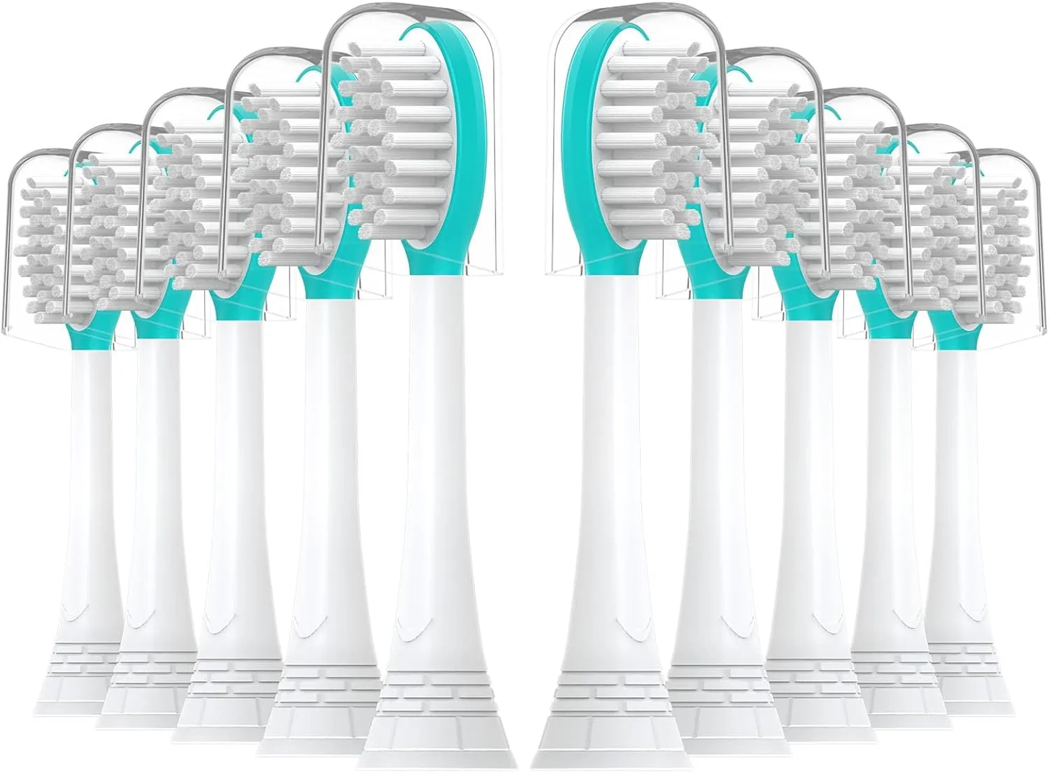 Kids Replacement Toothbrush Heads 10 Pack for Philips Sonicare Electric Toothbrush Soft Brush Head for Child 7  for Boy Girl,Blue