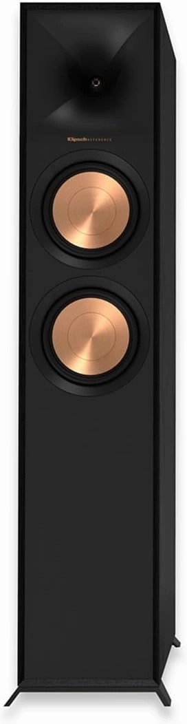 klipsch Reference Next R-605FA Dolby Atmos High-Performance, Horn-Loaded Floorstanding Speaker for Best-in-Class Immersive Home Theater in Black