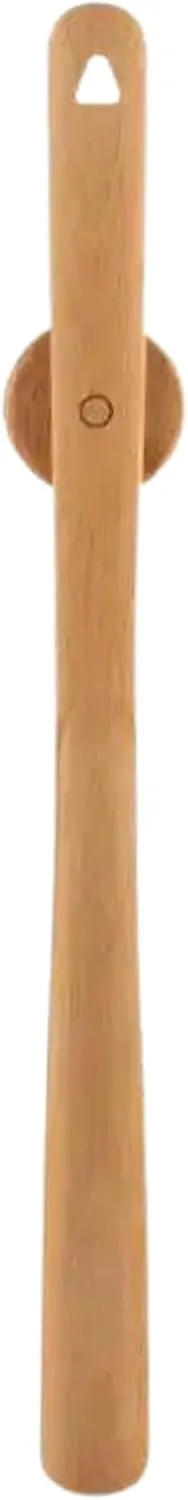 Kolbein 19.7" Long Wooden Shoehorn - Magnetic, Easy Wall Mount, Durable & Elegant Beechwood Design, Comfortable Shoe Wearing