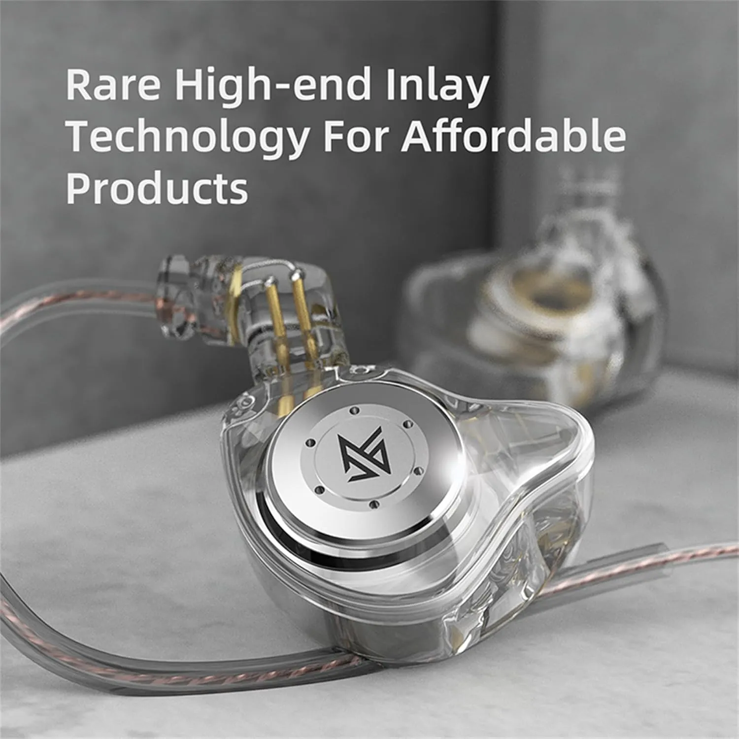 KZ EDX PRO in Ear Monitor Headphone IEM Earphones with 1DD, HiFi Deep Bass IEM for Gaming, Wired Gaming Earbuds with New 10mm Dynamic Driver Detachable Cable for Video Music Church (Cyan, with mic)