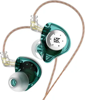 KZ EDX PRO in Ear Monitor IEM Wired Earbuds Earphones 1DD Wired Ear Buds HiFi Deep Bass with 1DD New 10mm Dynamic Driver Over Ear Headset with Detachable Cable