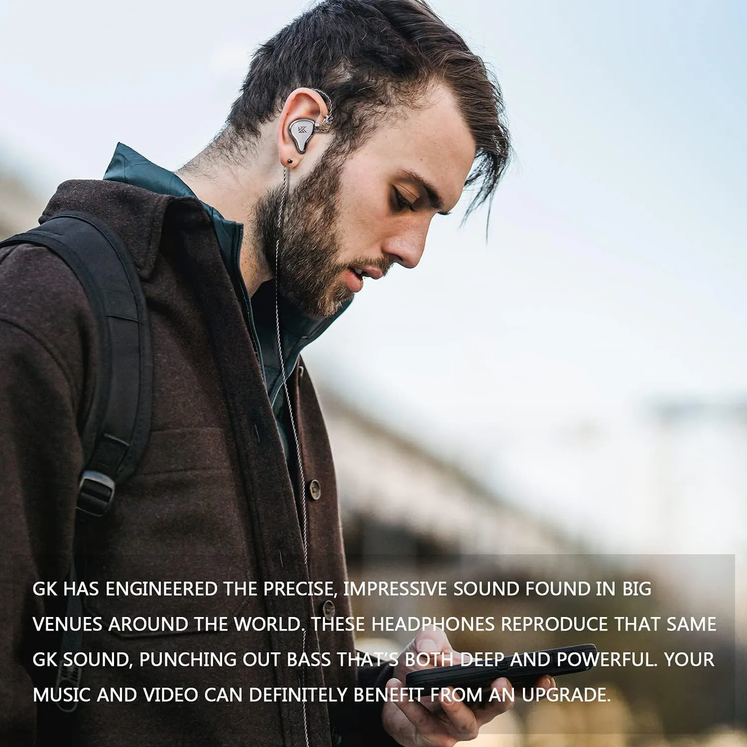KZ ZAS 7BA 1DD IEM Earphone 16 Unit Hybrid Technology Flagship Earphone Monitor Headphones HiFi Stereo Sound in Ear Monitor with Detachable Cable (ZAS Black,Without Mic)